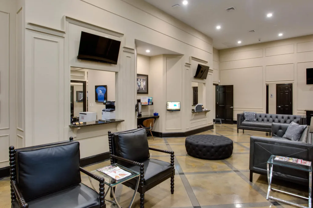 Front lobby area of NCOSO Winston Salem NC