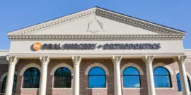 NC Oral Surgery and Orthodontics exterior sign close up