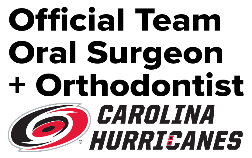 Official Oral Surgeon and Orthodontist of the Carolina Hurricanes