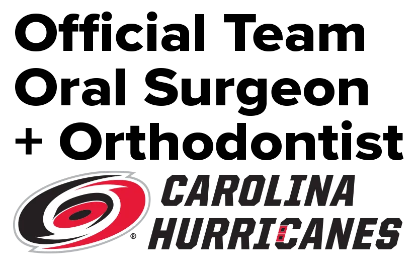 Official Oral Surgeon and Orthodontist of the Carolina Hurricanes